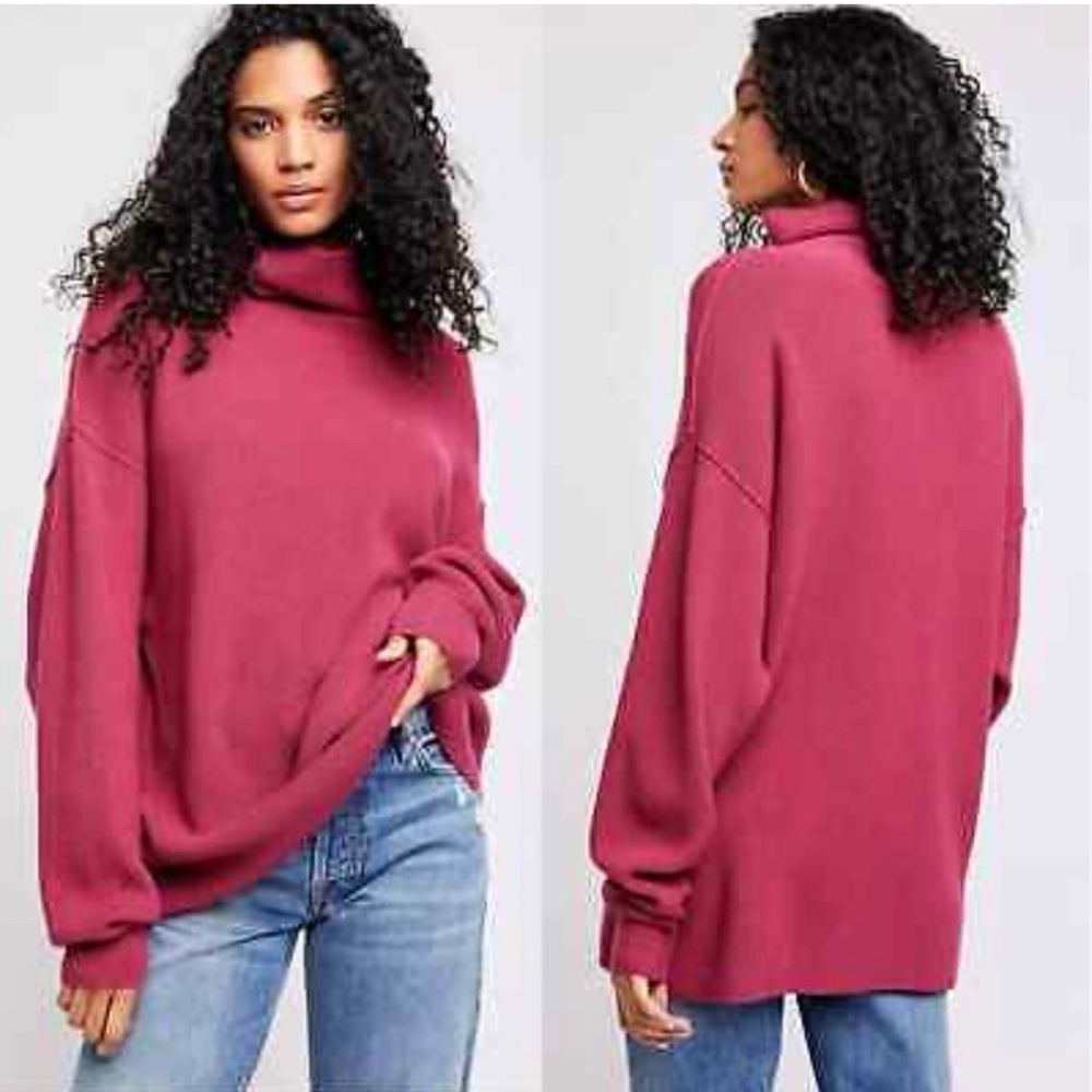 Free People Softly Structured Tunic Sweater